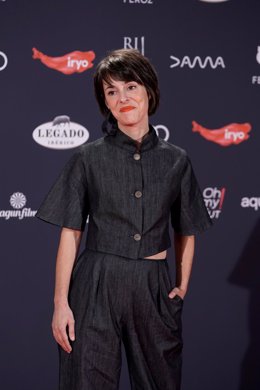 La guionista y directora Estibaliz Urresola Solaguren posa en la alfombra roja previa a la gala de la XI edición de los Premios Feroz, en el Palacio de Vistalegre, a 26 de enero de 2024, en Madrid (España) en una foto de archivo