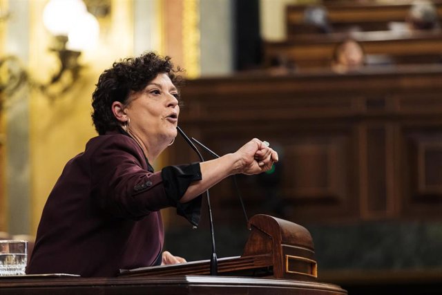 Archivo - La portavoz de Justicia de ERC, Pilar Vallugera.