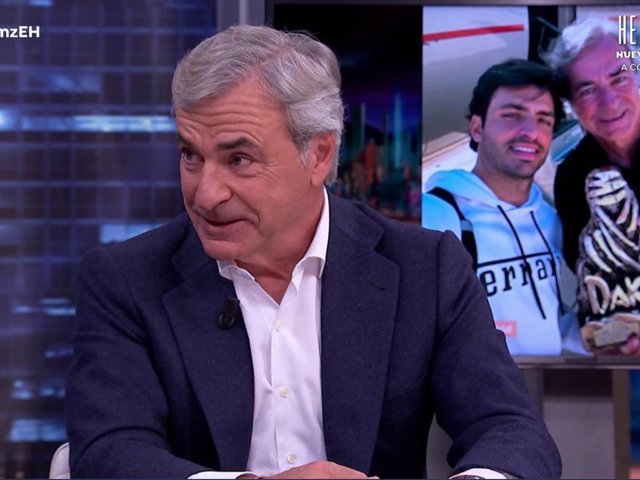 CARLOS SAINZ SE SIENTA EN 'EL HORMIGUERO' TRAS GANAR EL DAKAR 2024