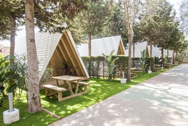 Archivo - Camping de la provincia de Cádiz. Imagen de archivo.