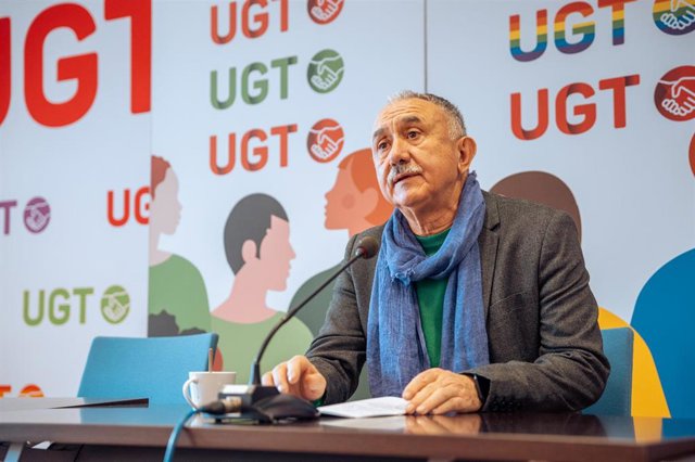 El secretario general de UGT, Pepe Álvarez 