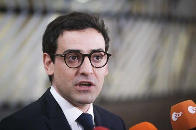 El ministro de Exteriores de Francia, Stéphane Séjourné