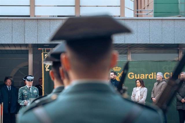 Acto de toma de posesión del hasta del DAO de la Guardia Civil 