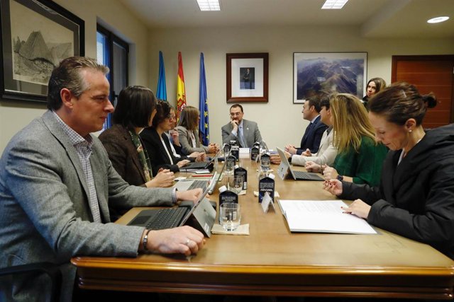 Reunión del Consejo de Gobierno en Somiedo.