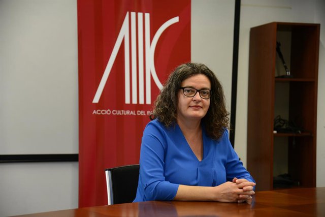 Archivo - ANNA OLIVER, presidenta d'Acció Cultural del PV (ACPV), a l'OCCC.