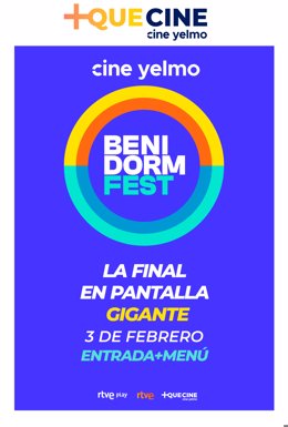 La final del Benidorm Fest 2024 llega a la gran pantalla de la mano de Yelmo