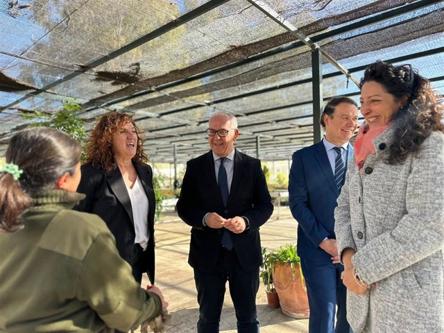 Visita al Centro Especial de Empleo Jardines y Naturaleza de Jaén.