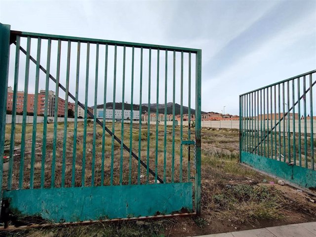 Archivo - Solar donde se prevé la construcción de la Ciudad de la Justicia de Jaén.