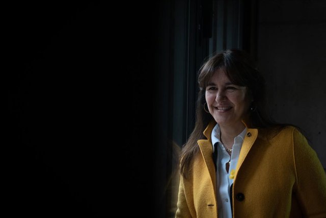 Archivo - La presidenta de Junts i expresidenta del Parlament de Catalunya, Laura Borràs