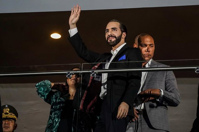 Archivo - Nayib Bukele, president d'El Salvador