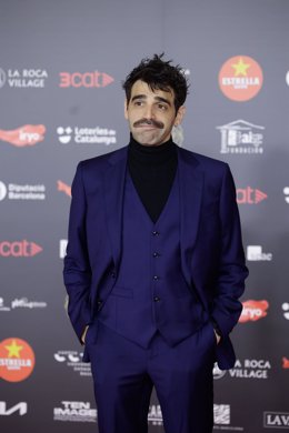 David Verdaguer posa durante el photocall de los XVI Premis Gaudí de cine, en el Centro de Convenciones Internacional de Barcelona (CCIB), a 4 de febrero de 2024, en Barcelona, Catalunya (España). La Academia del Cine Catalán organiza y otorga estos premi