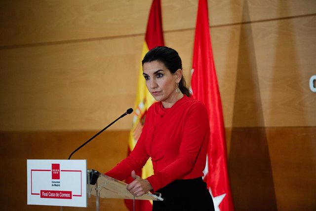 La portavoz de Vox en la Asamblea de Madrid, Rocío Monasterio