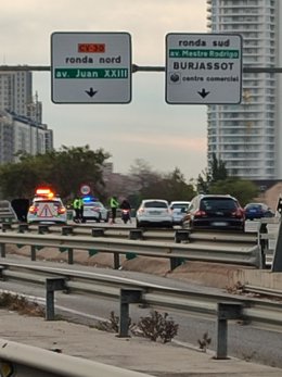 Col·lapse en les entrades a València