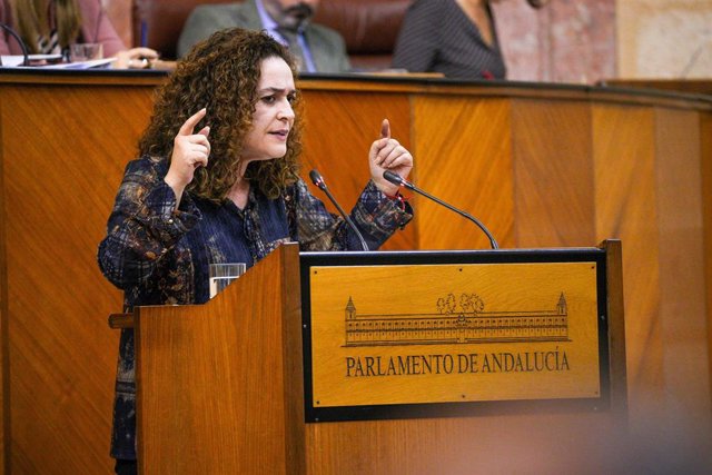 Archivo - La portavoz del Grupo Parlamentario Por Andalucía, Inmaculada Nieto, en una imagen de archivo.