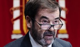 Archivo - El presidente del Consejo General del Poder Judicial (CGPJ), Vicente Guilarte, interviene durante el acto de entrega de los XVI premios anuales del Foro Justicia y Discapacidad, en la sede del CGPJ, a 20 de diciembre de 2023, en Madrid (España).