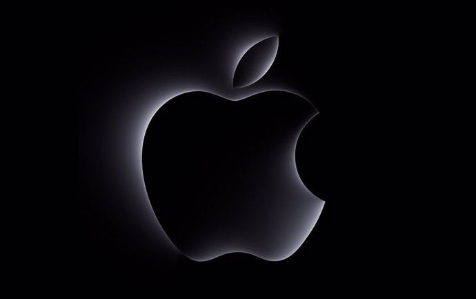 La manzana mordida del logo de Apple