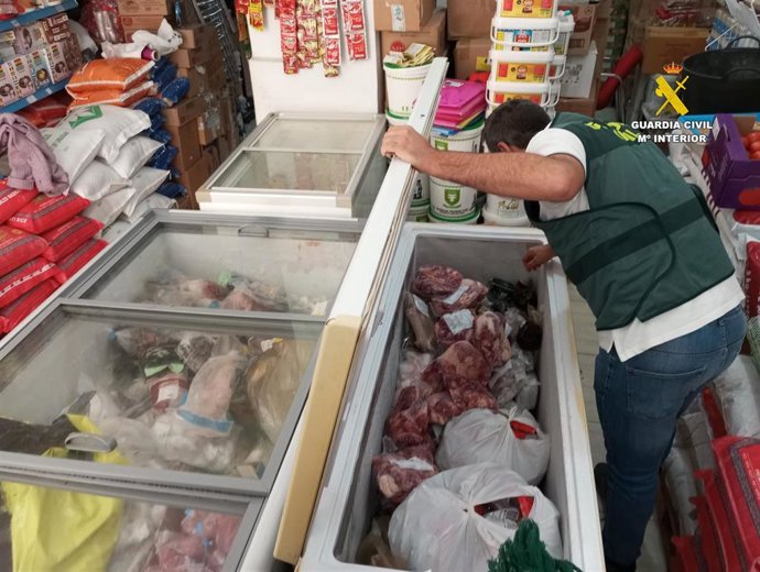 Operación de la Guardia Civil enmarcad en los planes de seguridad alimentaria y nutrición llevados a cabo por la Comandancia de Málaga