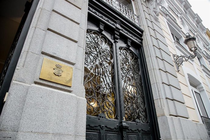 Archivo - Fachada de la Sede del CGPJ.