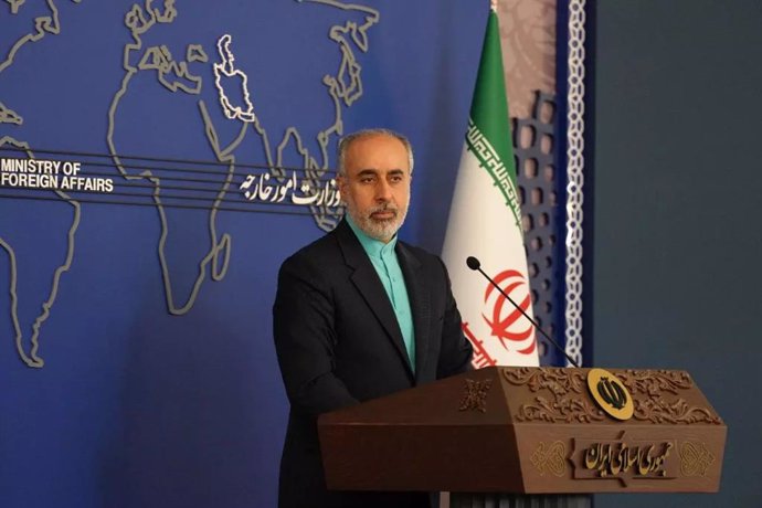 Archivo - El portavoz del Ministerio de Exteriores de Irán, Naser Kanani