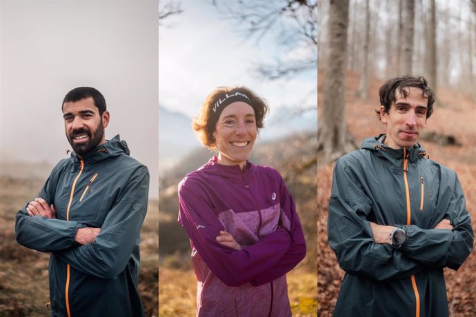 Los atletas de trail Ben Dhiman, Maude Mathys y Antonio Martínez Pérez, nuevos fichajes de ASICS.