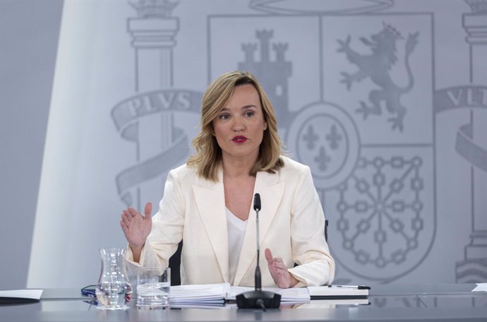 La ministra portaveu del Govern central, Pilar Alegría