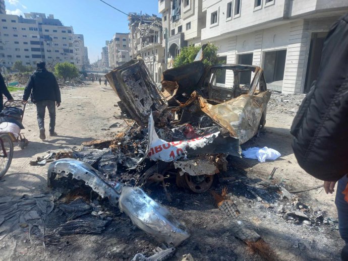 La PRCS pide protección tras el ataque deliberado contra la misión para salvar a Hind