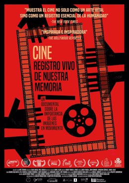 Cartel del ciclo de cine 'Cine, registro vivo de nuestra memoria', organizado por la Seminci y Cines Casablanca.
