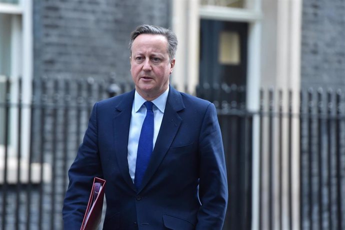 Archivo - El ministro de Exteriores de Reino Unido, David Cameron (archivo)