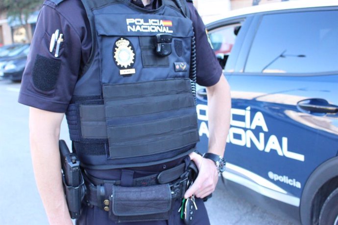 Imagen de recurso de un agente de Policía Nacional