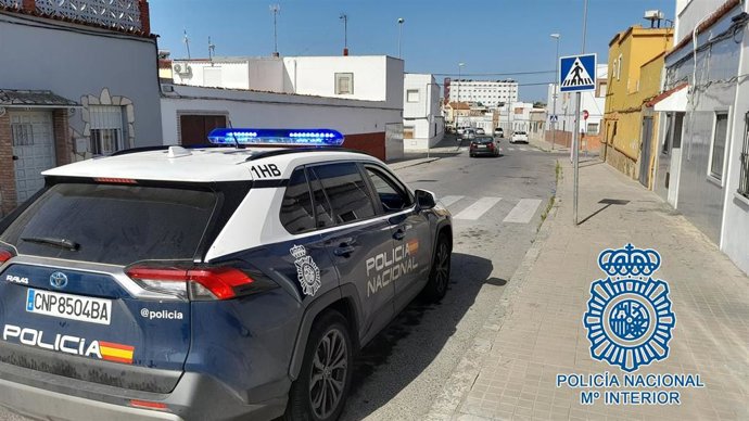 Archivo - Vehículo de la Policía Nacional en Jerez. ARCHIVO.