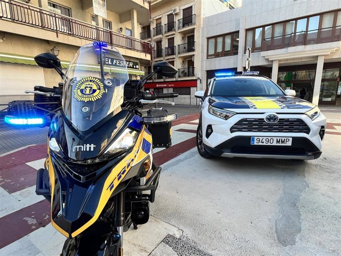 Vehículos de la Policía Local de Petrer