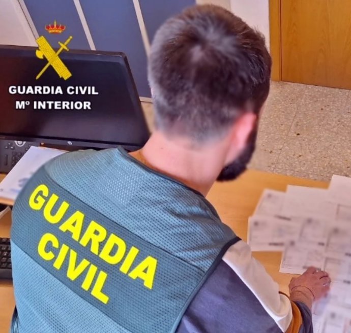 Un agente de la Guardia Civil.