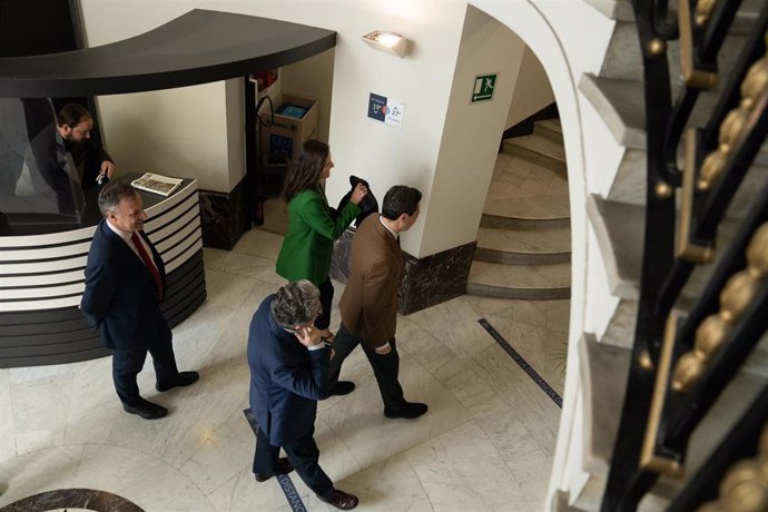 Archivo - Inauguración de la sede de la Delegación de la Junta de Andalucía en Barcelona, con la presencia del presidente de la Junta, Juanma Moreno. (Foto de archivo del 17 de marzo de 2023).