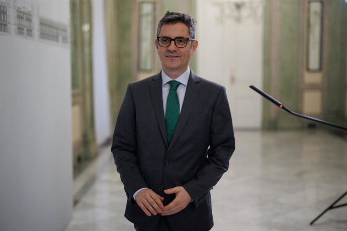 El ministre de Presidència, Justícia i Relacions amb les Corts, Félix Bolaños