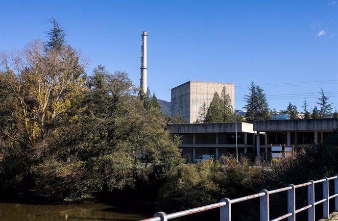 Archivo - Exterior de la central nuclear de Santa María de Garoña, a 23 de noviembre de 2023.