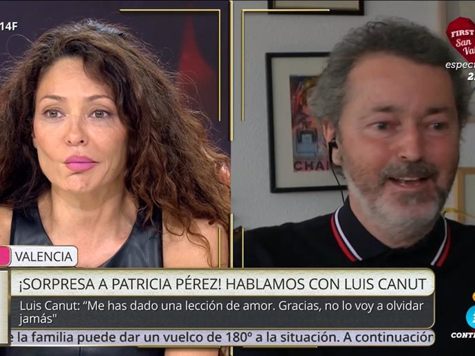 PATRICIA PÉREZ Y SU MARIDO, LUIS CANUT