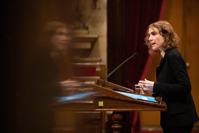 Archivo - La consellera de Cultura, Gemma Ubasart