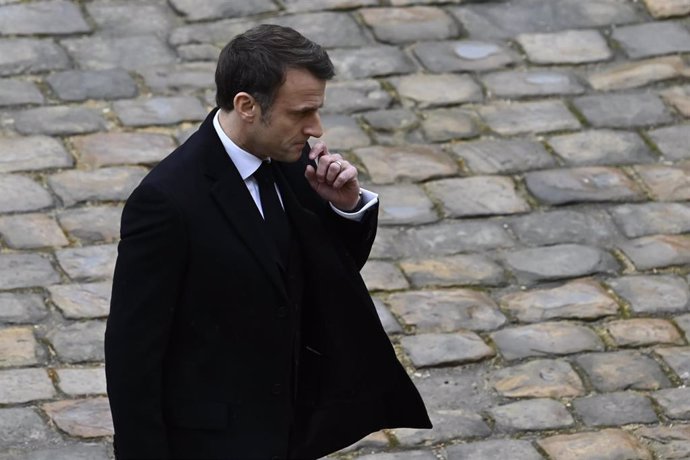 El presidente de Francia, Emmanuel Macron