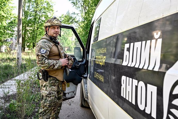 Archivo - Militar ucraniano en la ciudad de Avdiivka