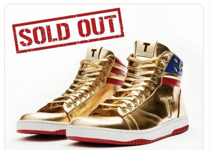 Zapatillas de Donald Trump