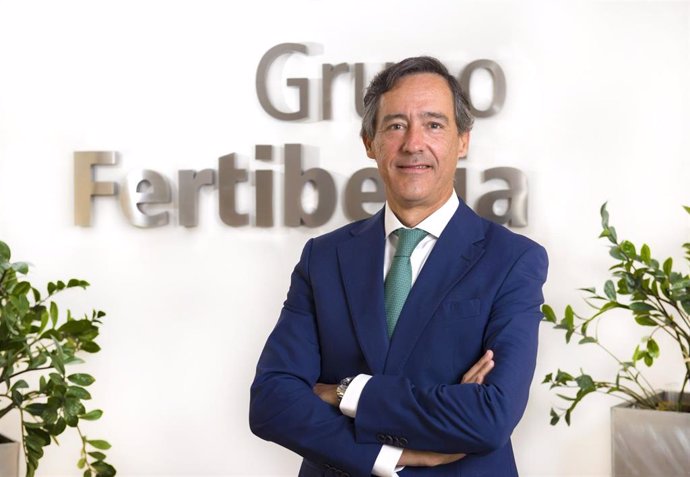 Archivo - El presidente y consejero delegado del Grupo Fertiberia, Javier Goñi. 