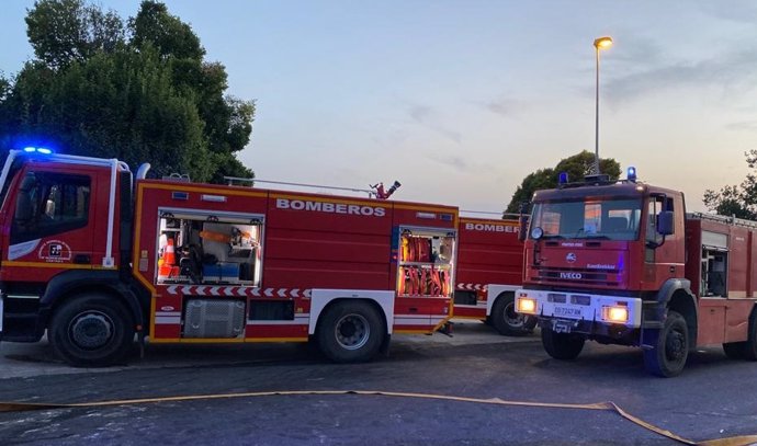 Archivo - Imagen de archivo de vehículos de bomberos del Consorcio Provincial de Córdoba.