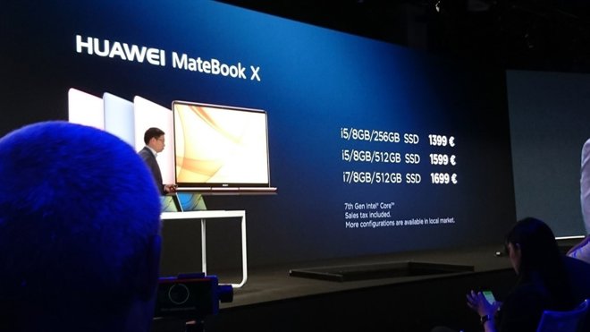 Presentación de los nuevos MateBook de Huawei.