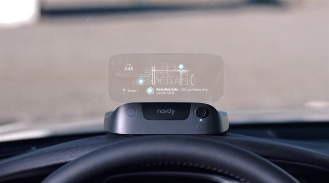Navdy, el GPS futurista que se coloca sobre el salpicadero