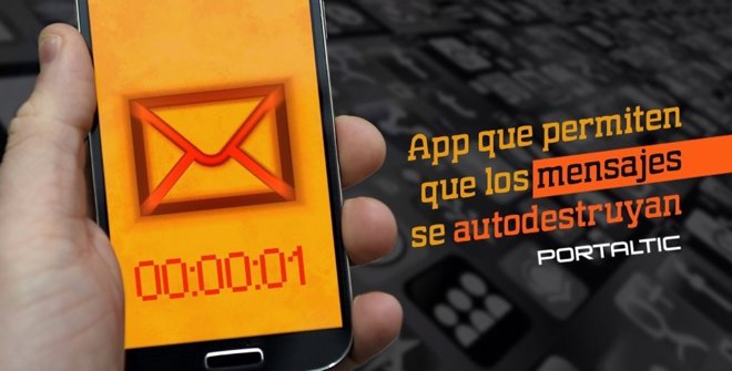 App que permiten que los mensajes se autodestruyan